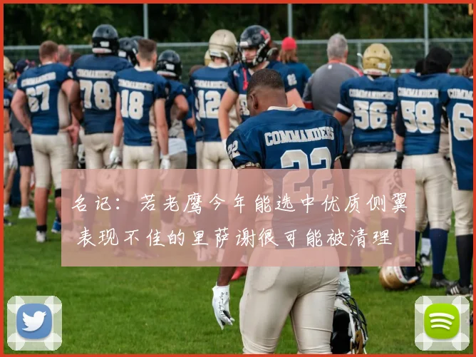 名记：若老鹰今年能选中优质侧翼 表现不佳的里萨谢很可能被清理